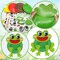 24Set Spring Insect Paper Plate Art Craft Kit DIY Summer Spring DIY Bug Butterfly Kit for School Classroom Home Early Education Animal Themed Activity Birthday Party Art Supplies for Kids (Insect)